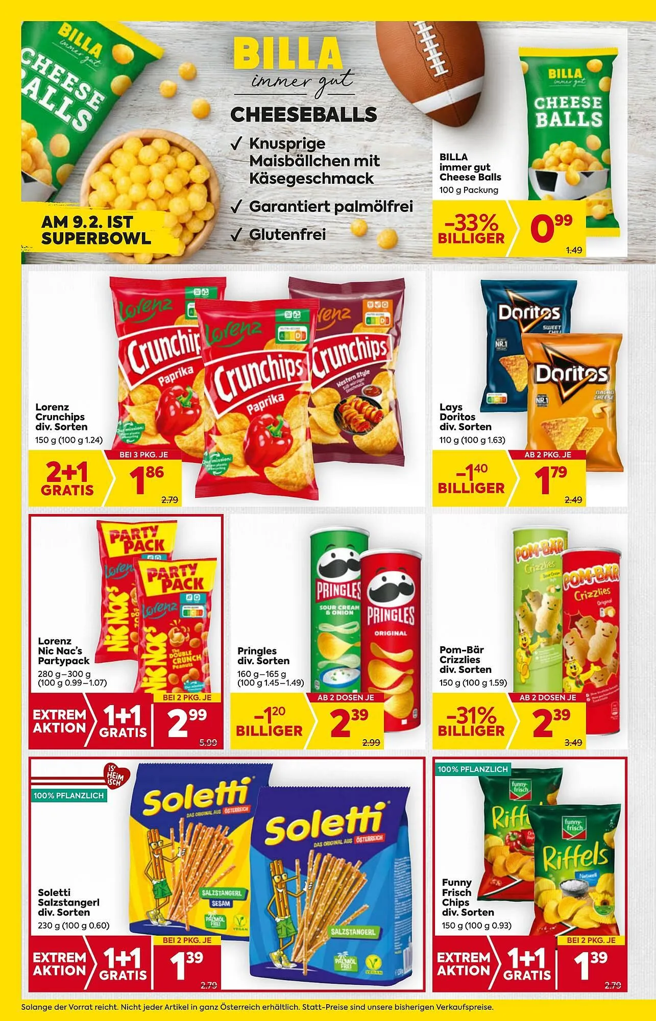 Billa Flugblatt von 6. Februar bis 12. Februar 2025 - Flugblätt seite 14