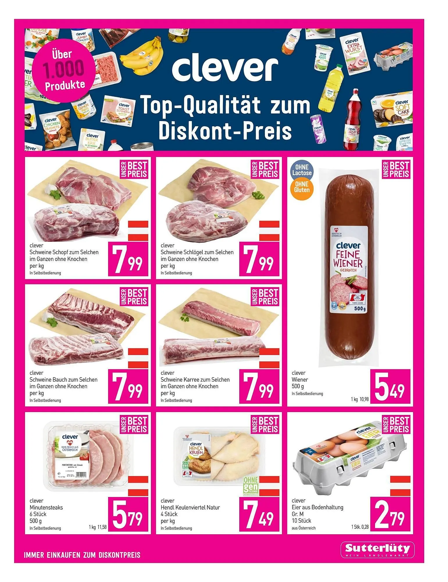 Sutterlüty Flugblatt von 8. Jänner bis 13. Jänner 2026 - Flugblätt seite  3