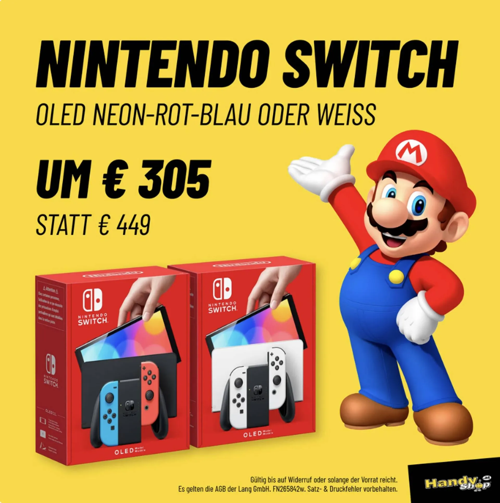 HandyShop Flugblatt von 23. Dezember bis 29. Dezember 2025 - Flugblätt seite  1