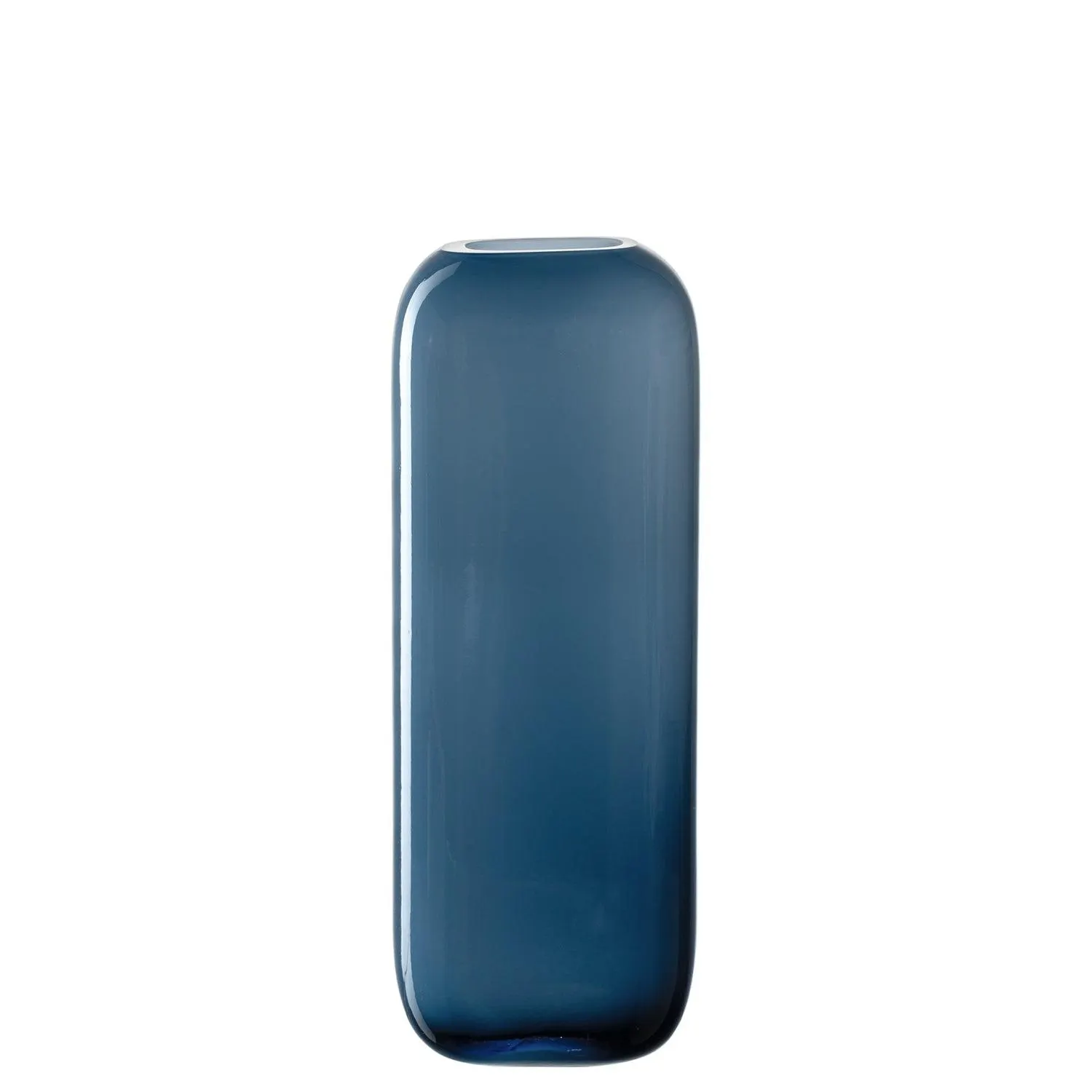 Vase MILANO 27 cm blau