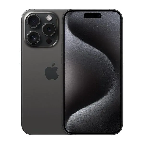Apple iPhone 15 Pro – Mobiltelefon – 256 GB – Titan Schwarz