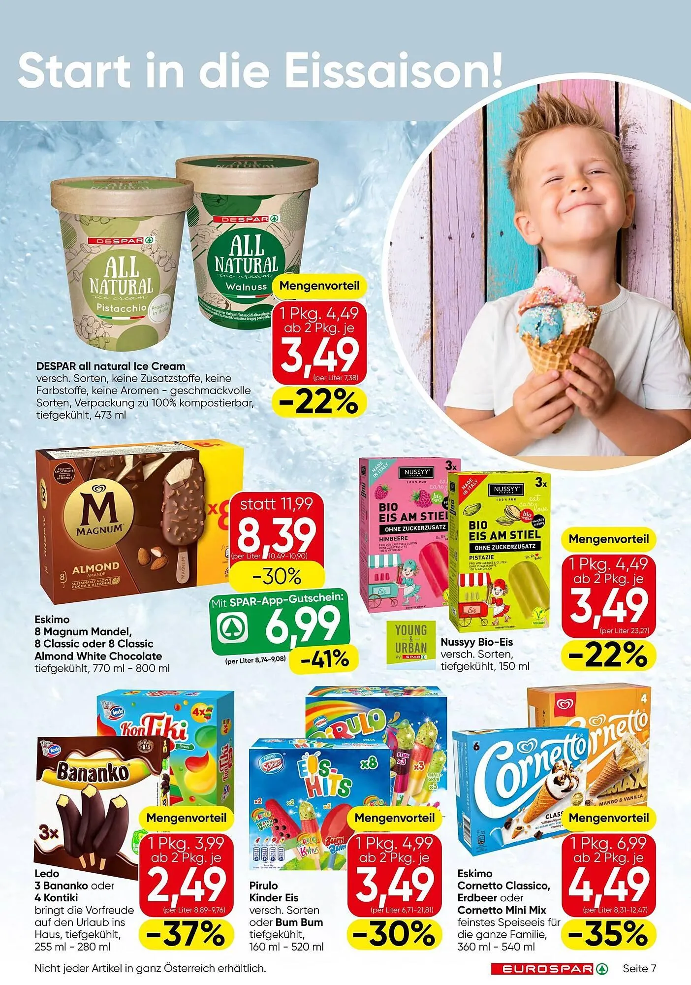 Eurospar Flugblatt von 9. April bis 22. April 2026 - Flugblätt seite 7