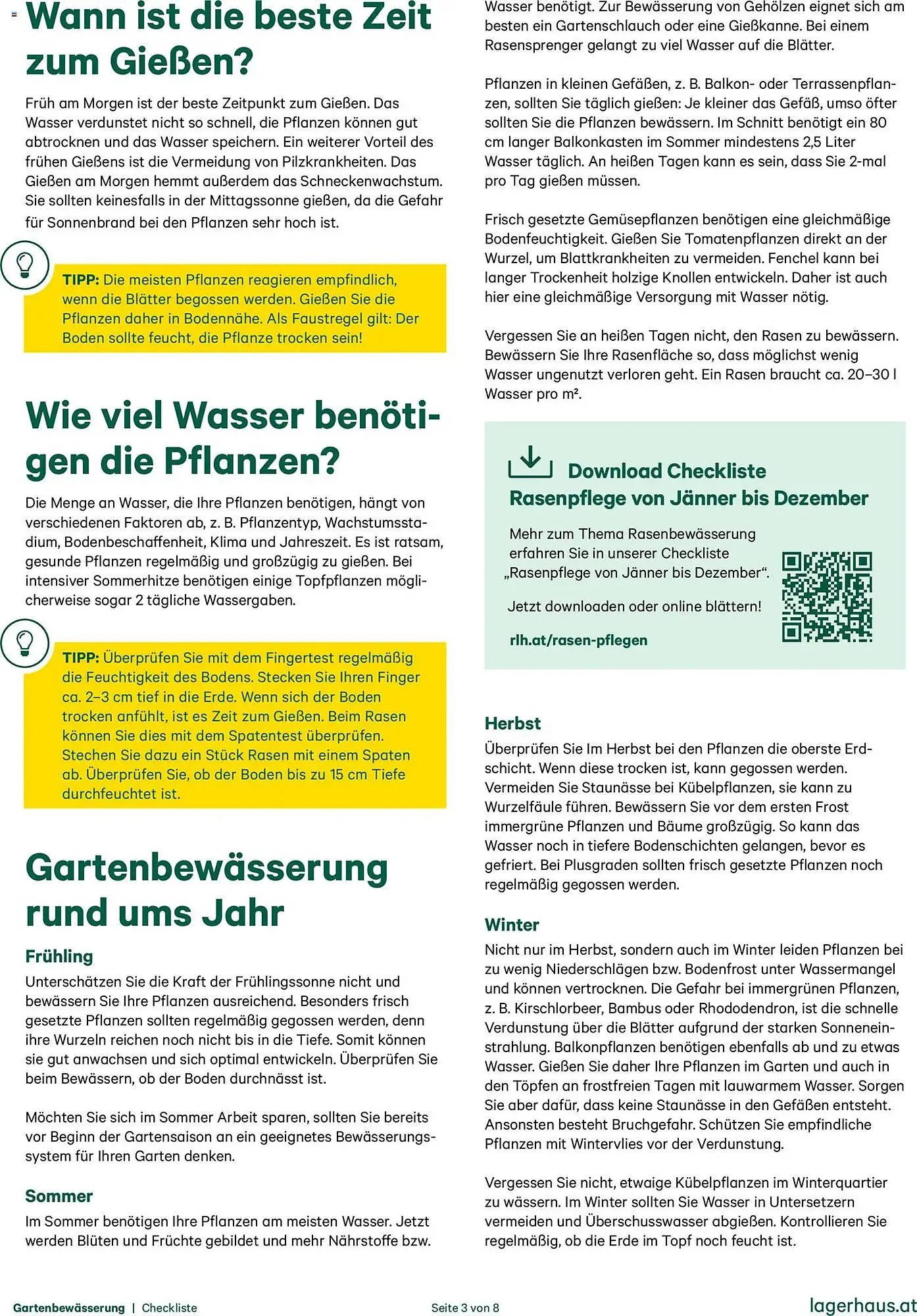 Lagerhaus Flugblatt von 13. November bis 31. Dezember 2025 - Flugblätt seite 3