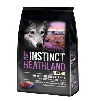 PURE INSTINCT HEATHLAND mit Rind, Huhn für Hunde 4 kg