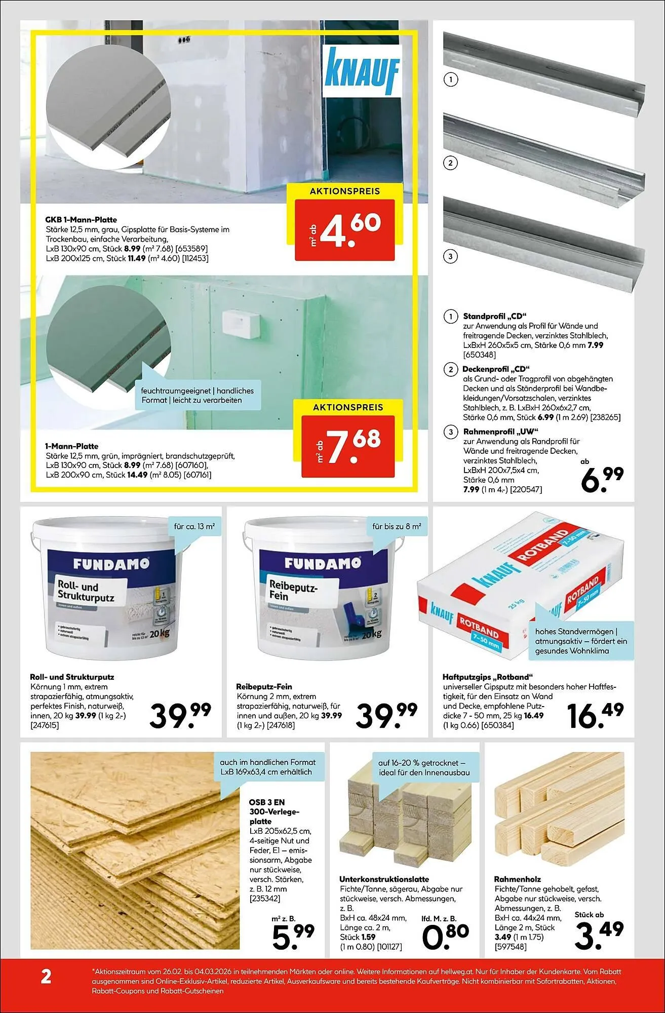 Hellweg Prospekt von 26. Februar bis 4. März 2026 - Flugblätt seite 2