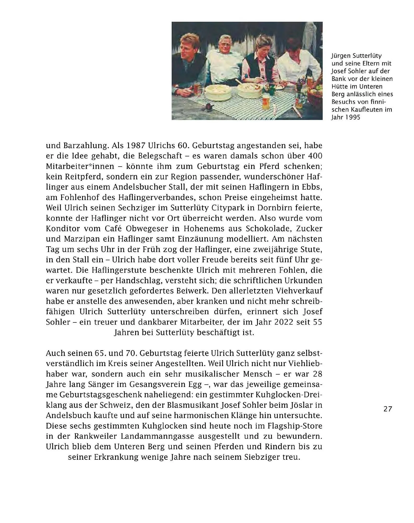 Sutterlüty Flugblatt von 21. Juli bis 31. Dezember 2025 - Flugblätt seite 27