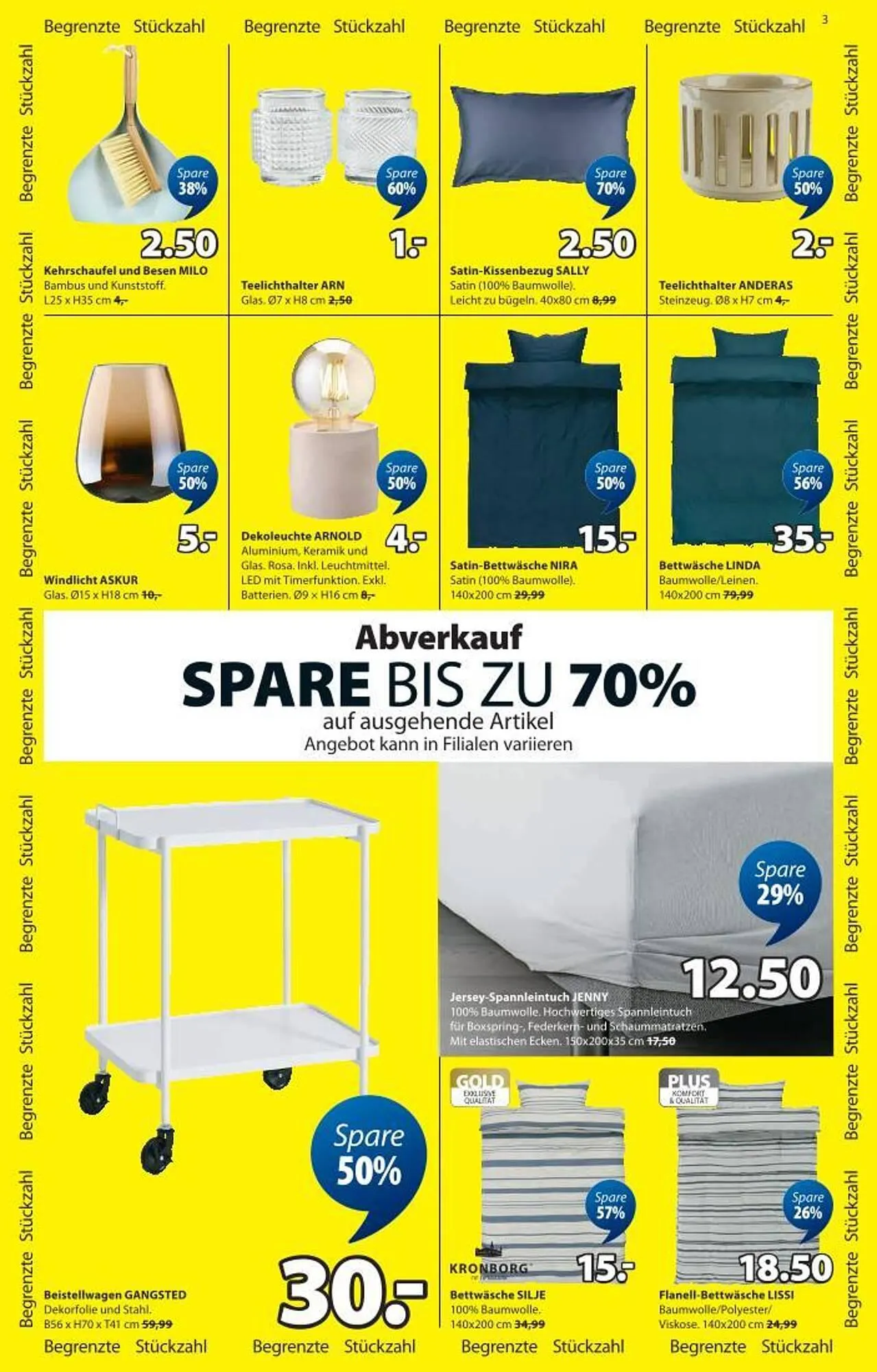 JYSK Flugblatt von 2. Jänner bis 10. Februar 2026 - Flugblätt seite  3