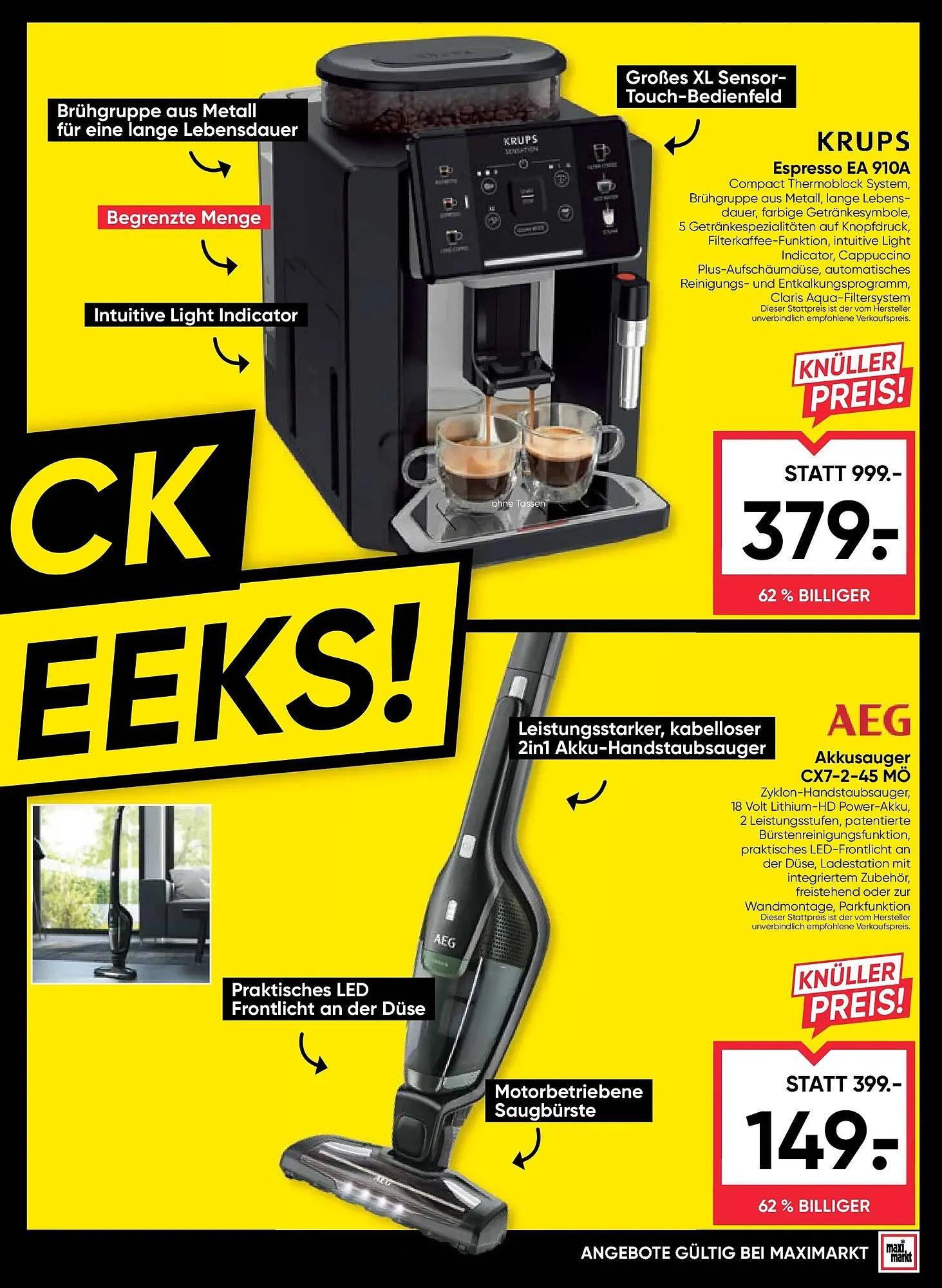 Maximarkt Flugblatt von 13. November bis 19. November 2025 - Flugblätt seite 3