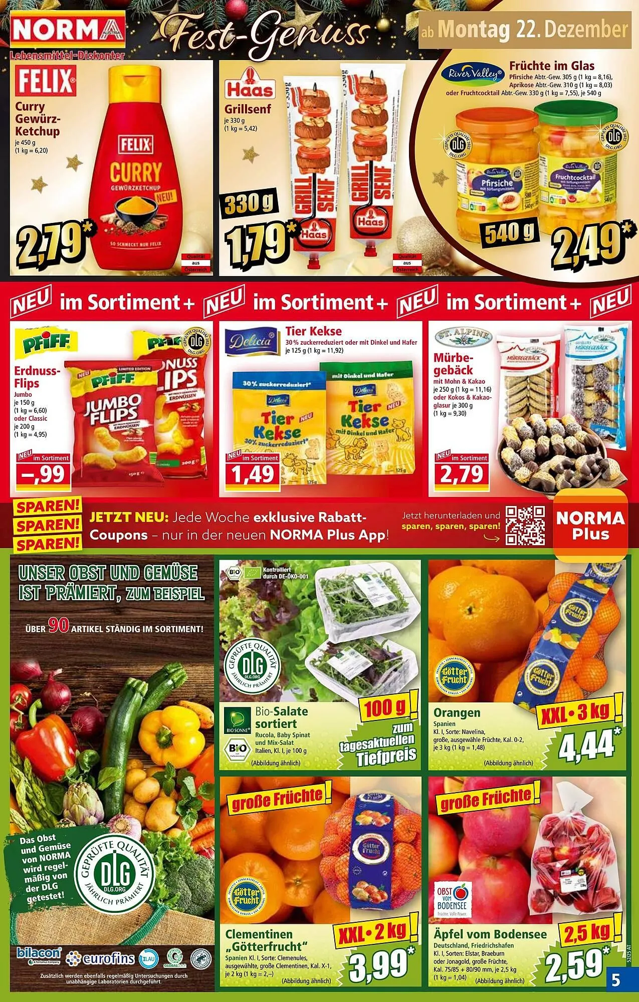 Norma Prospekt von 22. Dezember bis 28. Dezember 2025 - Flugblätt seite  5