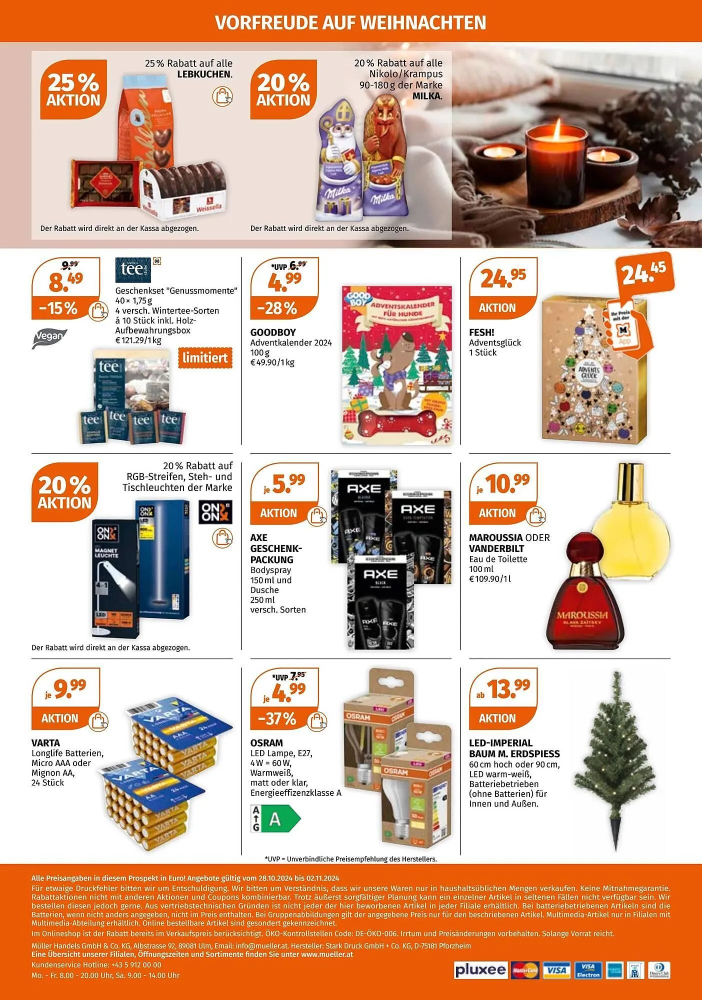 Müller Flugblatt von 28. Oktober bis 3. November 2024 - Flugblätt seite  18
