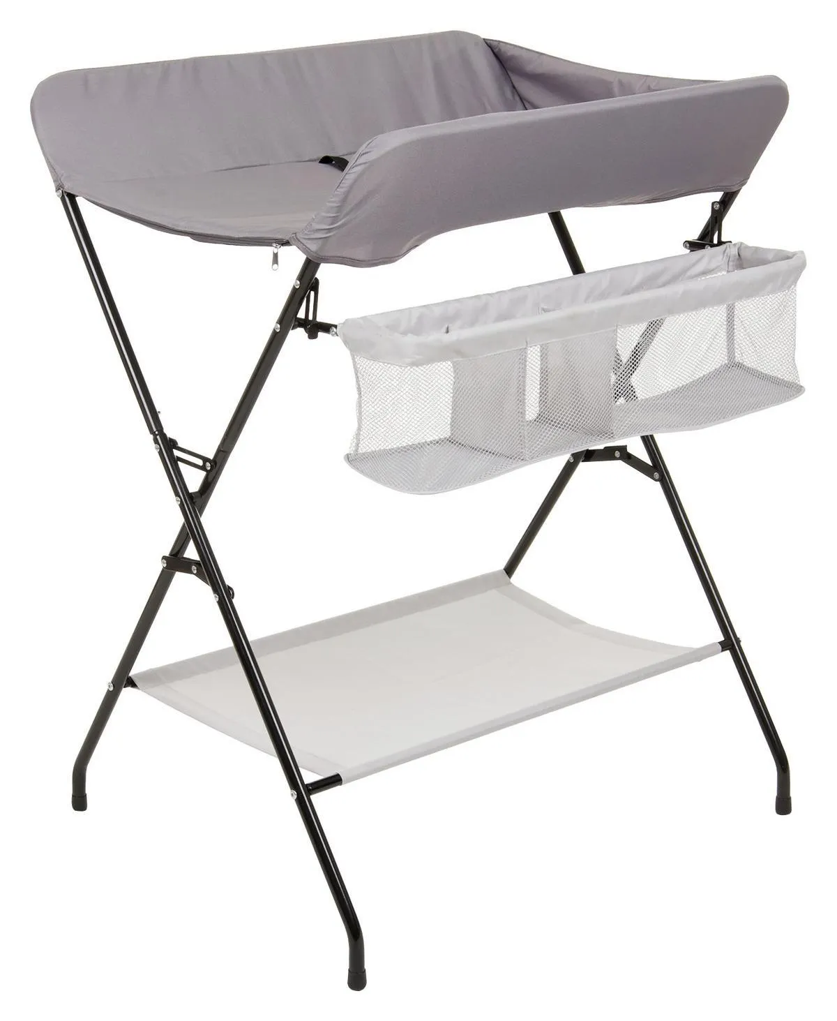 Fillikid Wickeltisch B: 67 cm Mit Sicherheitsgurt und Ablage