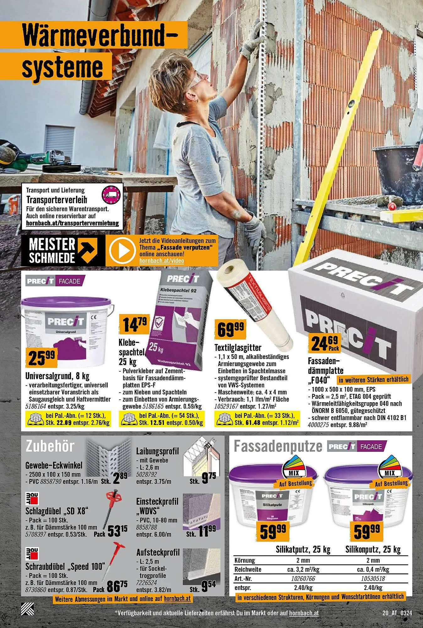 Hornbach Flugblatt von 5. März bis 5. April 2024 - Flugblätt seite 20