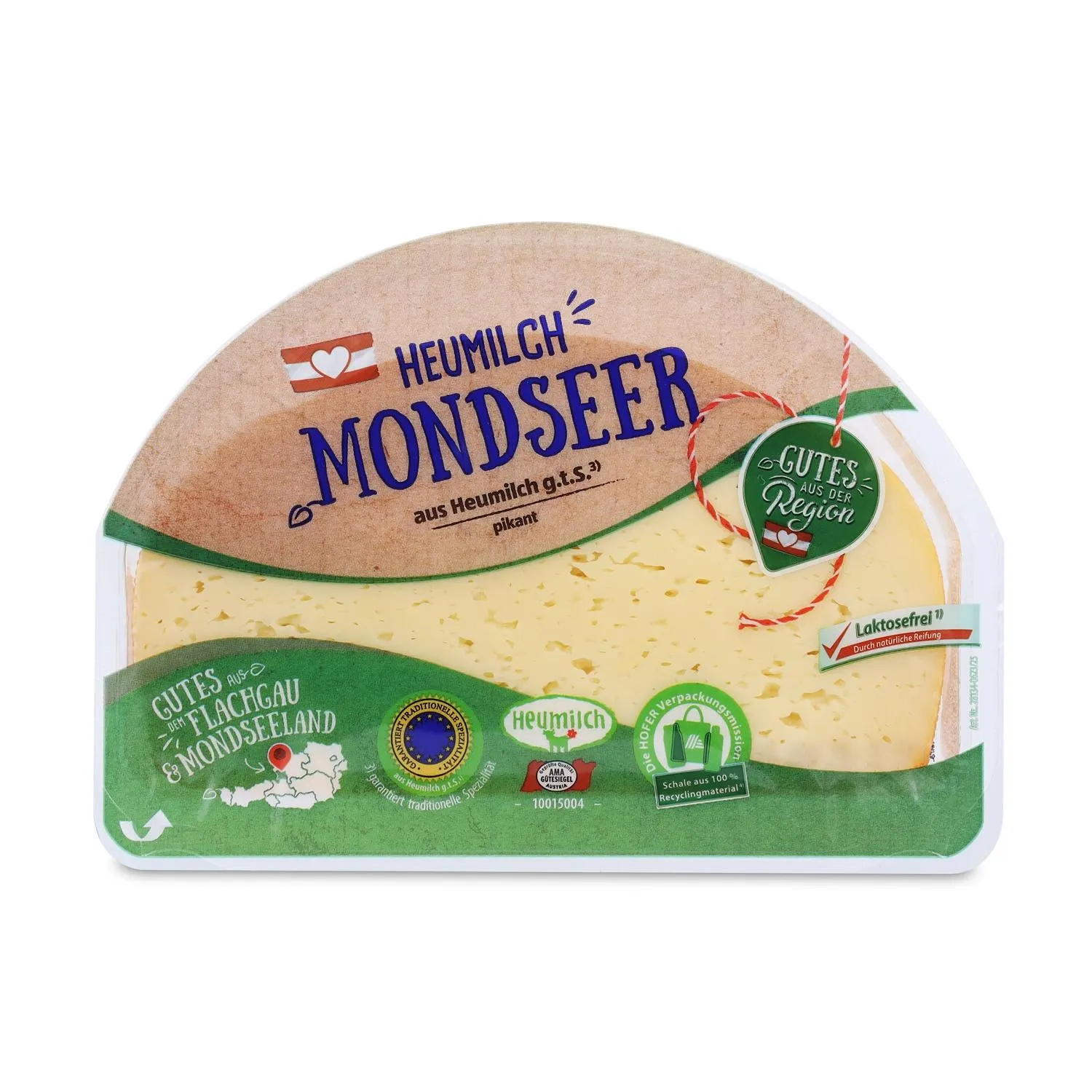 GUTES AUS DER REGION Heumilchkäse, Mondseer