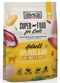 MAC's Cat Adult 300g mit Ente, Pute und Huhn