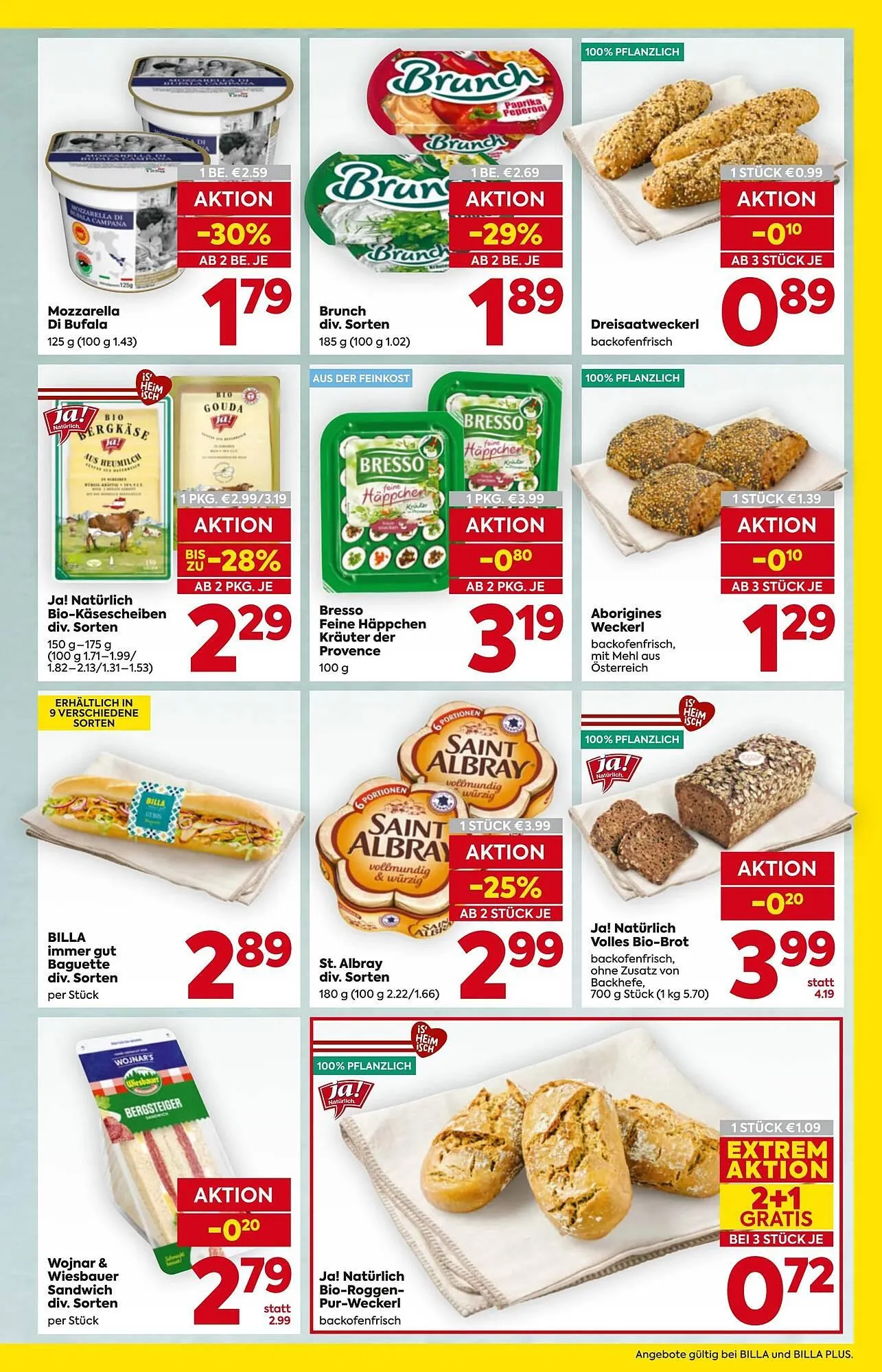 Billa Flugblatt von 5. März bis 11. März 2026 - Flugblätt seite 7