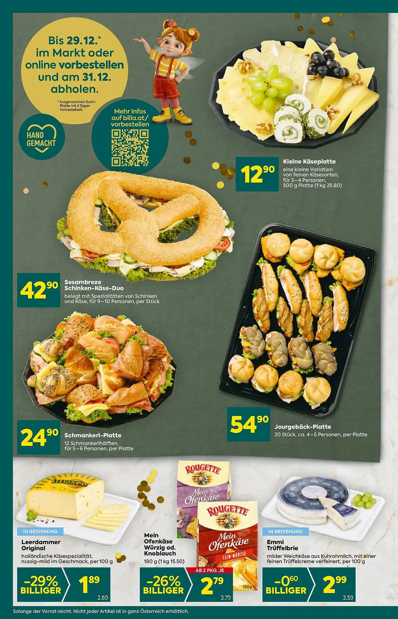 Billa Flugblatt von 27. Dezember bis 31. Dezember 2025 - Flugblätt seite  12