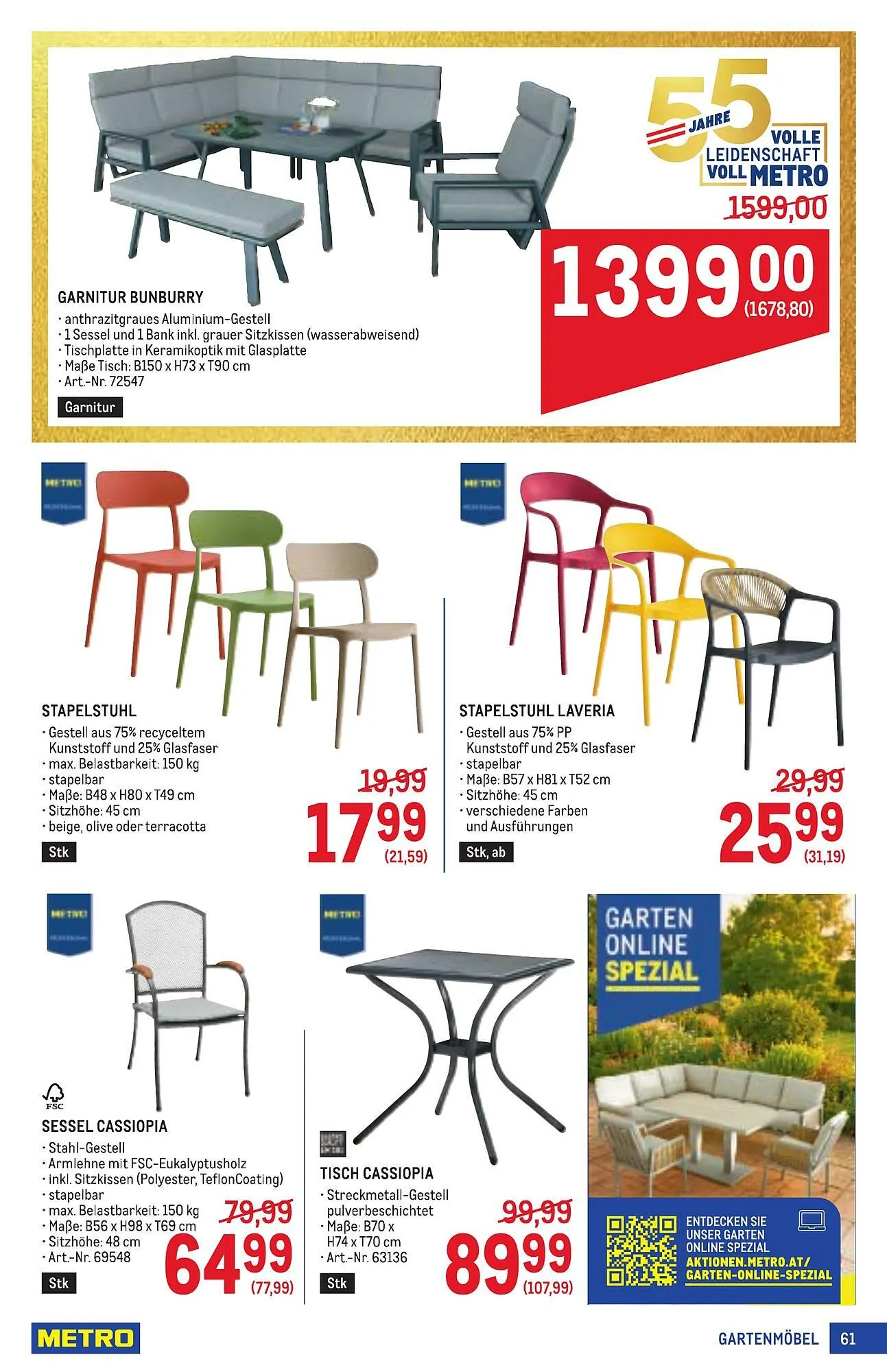 Metro Flugblatt von 19. Februar bis 4. März 2026 - Flugblätt seite  61