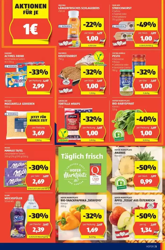 Blättern Sie online im HOFER Flugblatt von 22. Jänner bis 5. Februar 2025 - Flugblätt seite  7