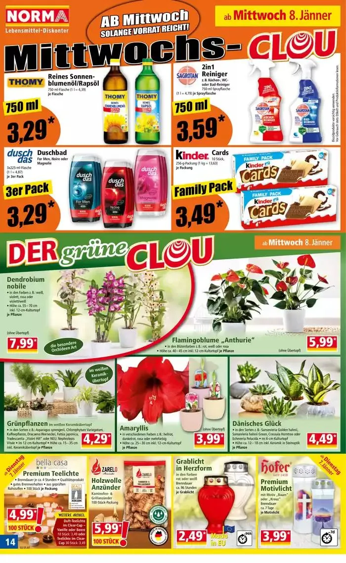 Exklusive Schnäppchen von 7. Jänner bis 11. Jänner 2025 - Flugblätt seite  14