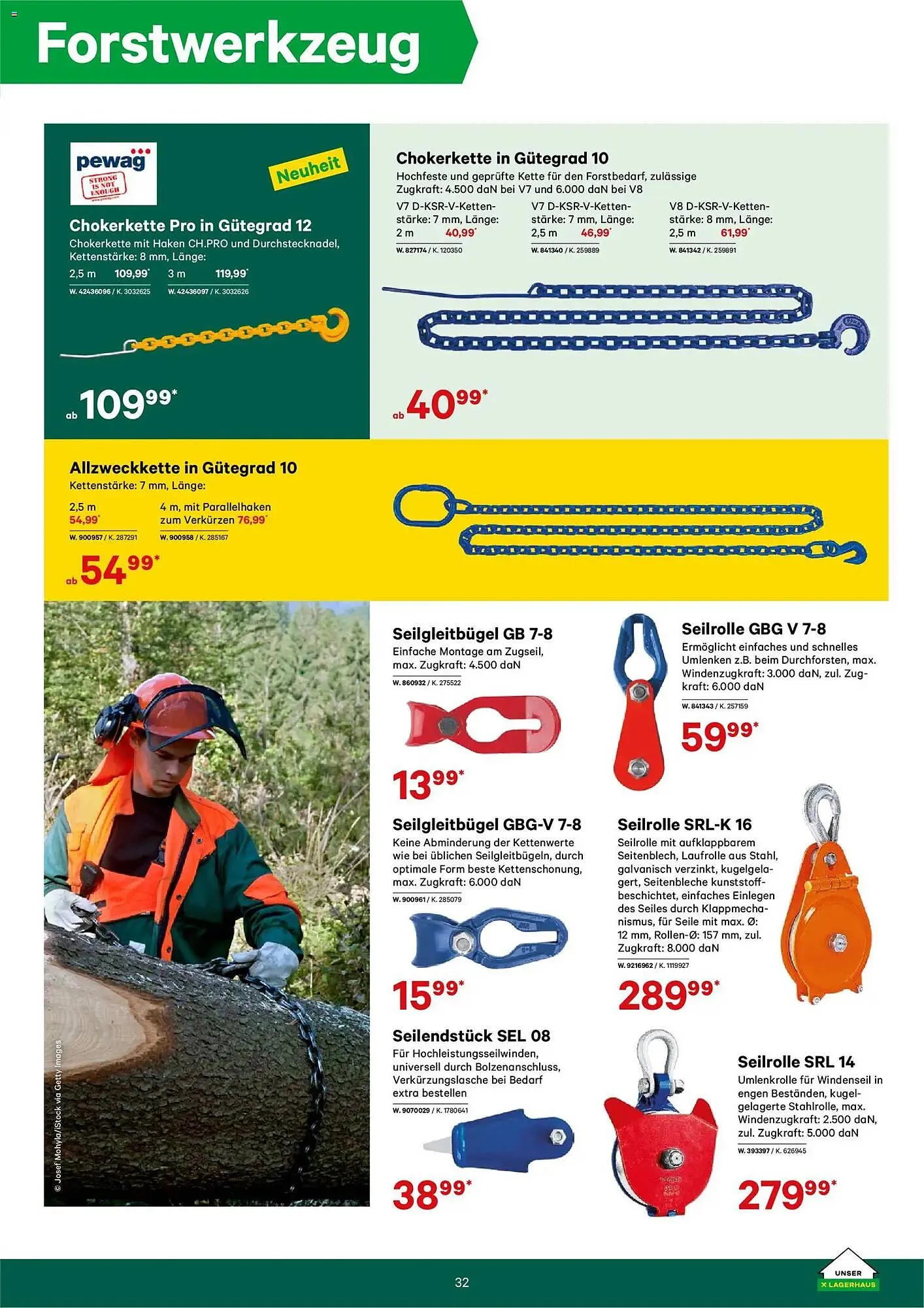 Lagerhaus Flugblatt von 5. November bis 31. Dezember 2025 - Flugblätt seite 32