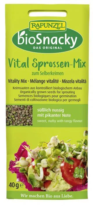 Rapunzel Vital Sprossen-Mix bioSnacky 40g