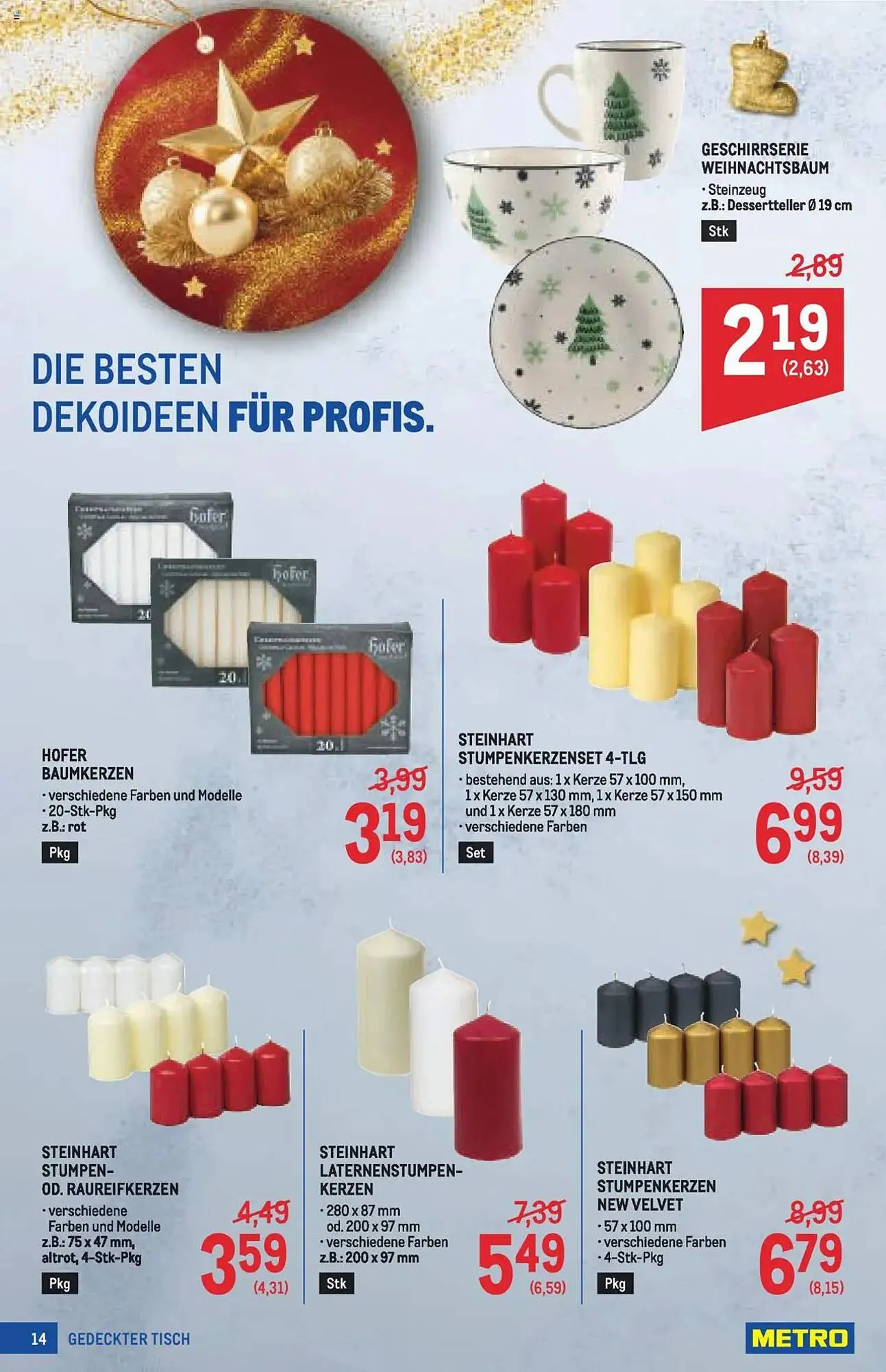 Metro Flugblatt von 16. Oktober bis 24. Dezember 2025 - Flugblätt seite  14
