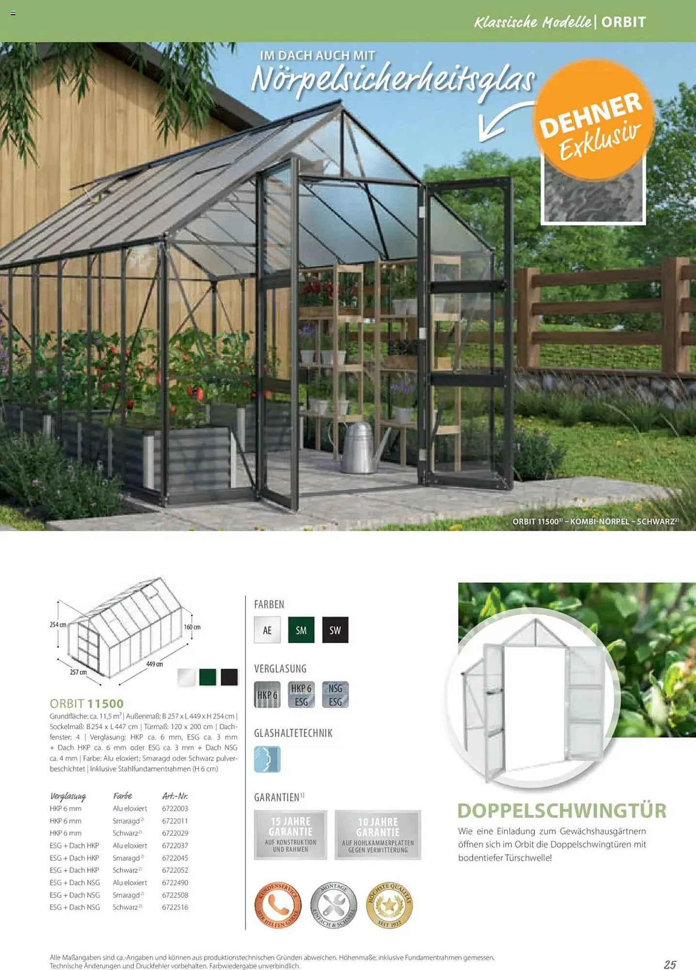 Dehner Prospekt von 1. Januar bis 31. Dezember 2025 - Prospekt seite 25