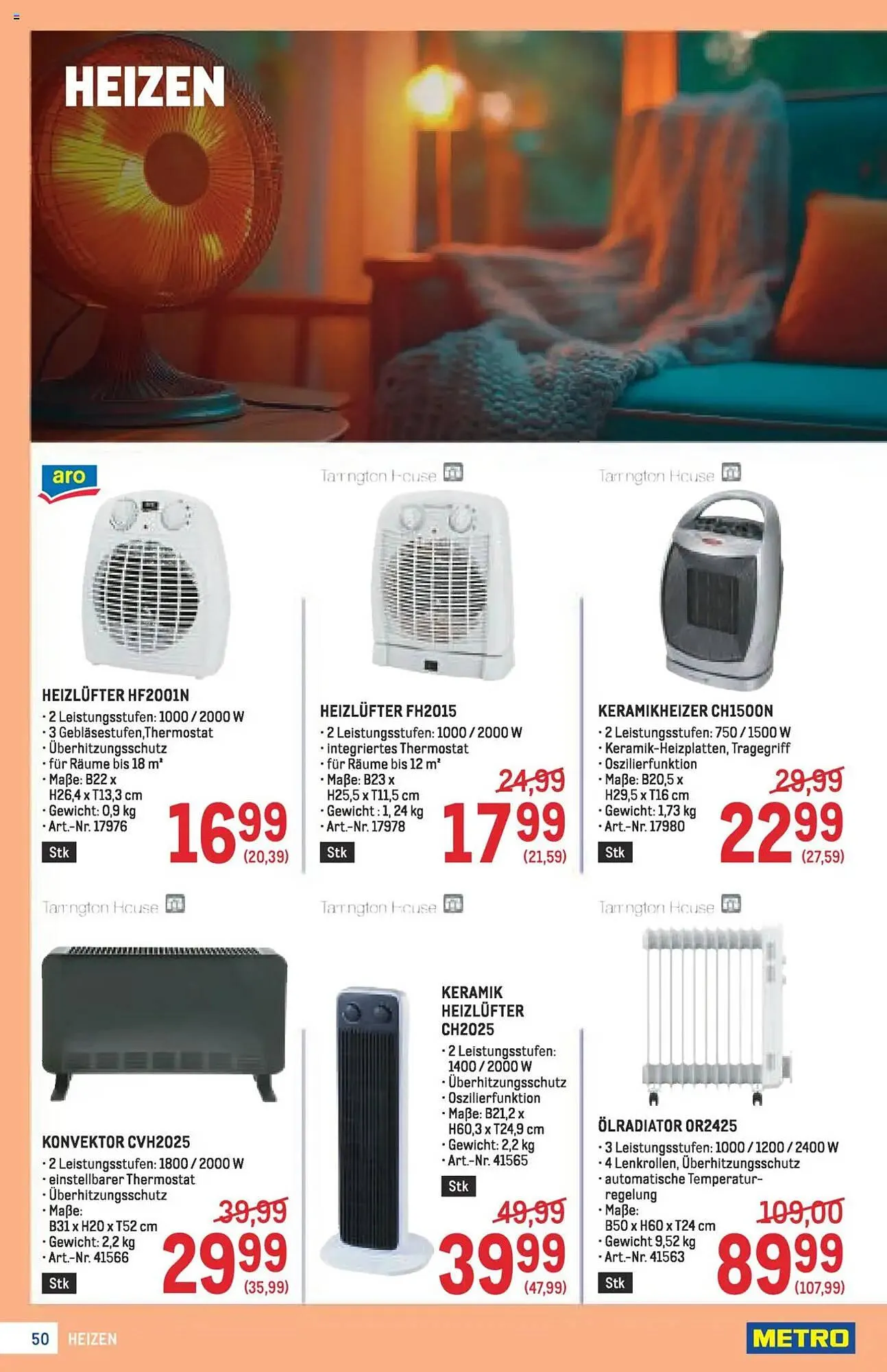 Metro Flugblatt von 16. Oktober bis 29. Oktober 2025 - Flugblätt seite  50