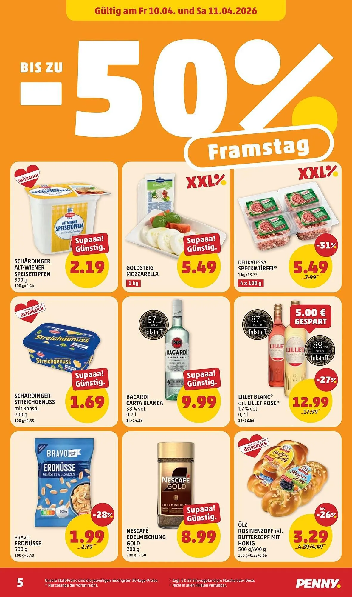 PENNY Flugblatt von 9. April bis 15. April 2026 - Flugblätt seite 5