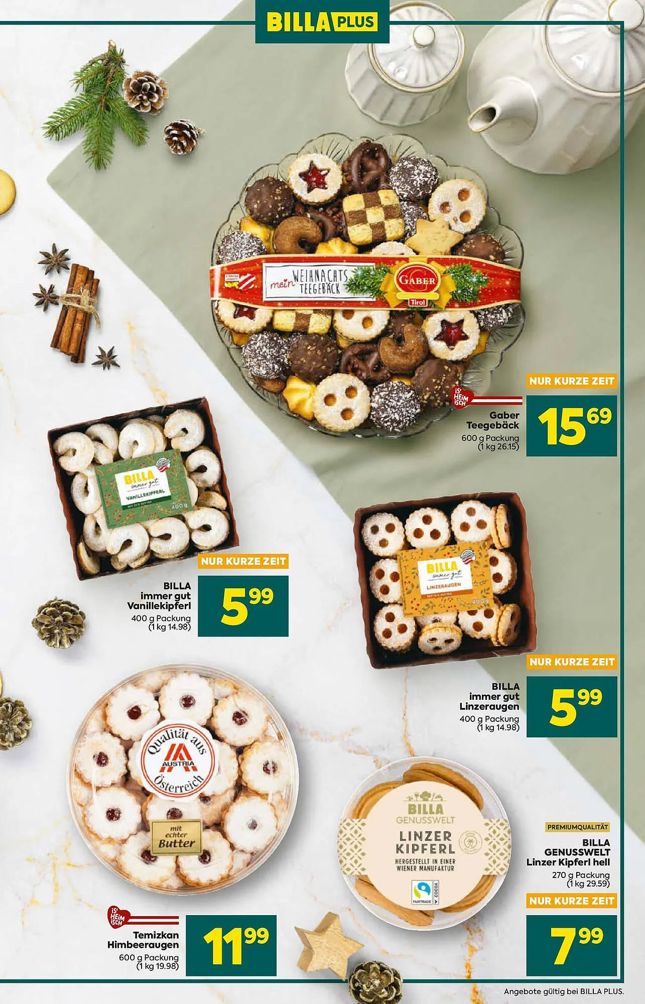 Billa Flugblatt von 23. Oktober bis 10. Dezember 2025 - Flugblätt seite 19