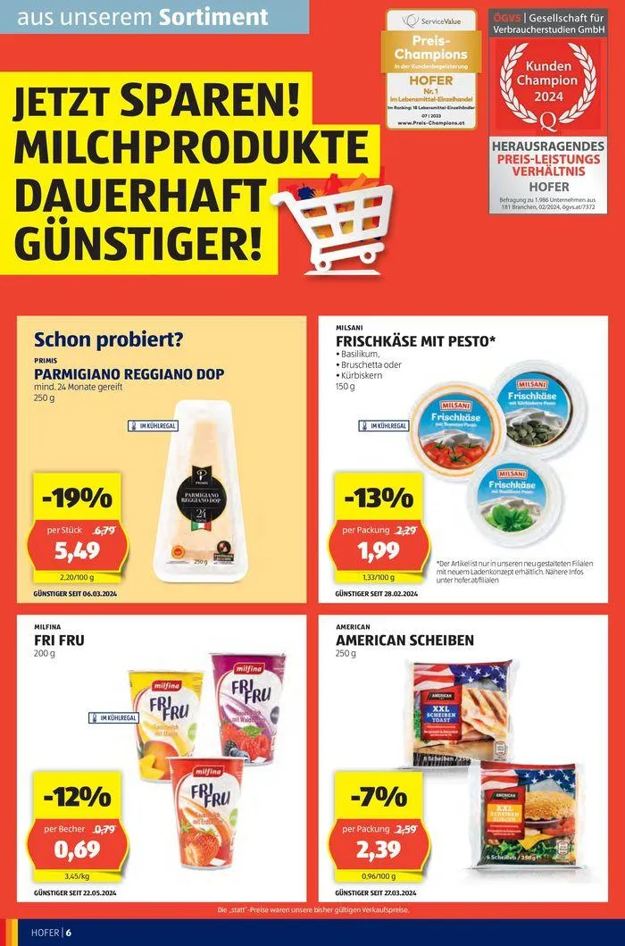 Blättern Sie online im HOFER Flugblatt von 19. Juni bis 3. Juli 2024 - Flugblätt seite 8