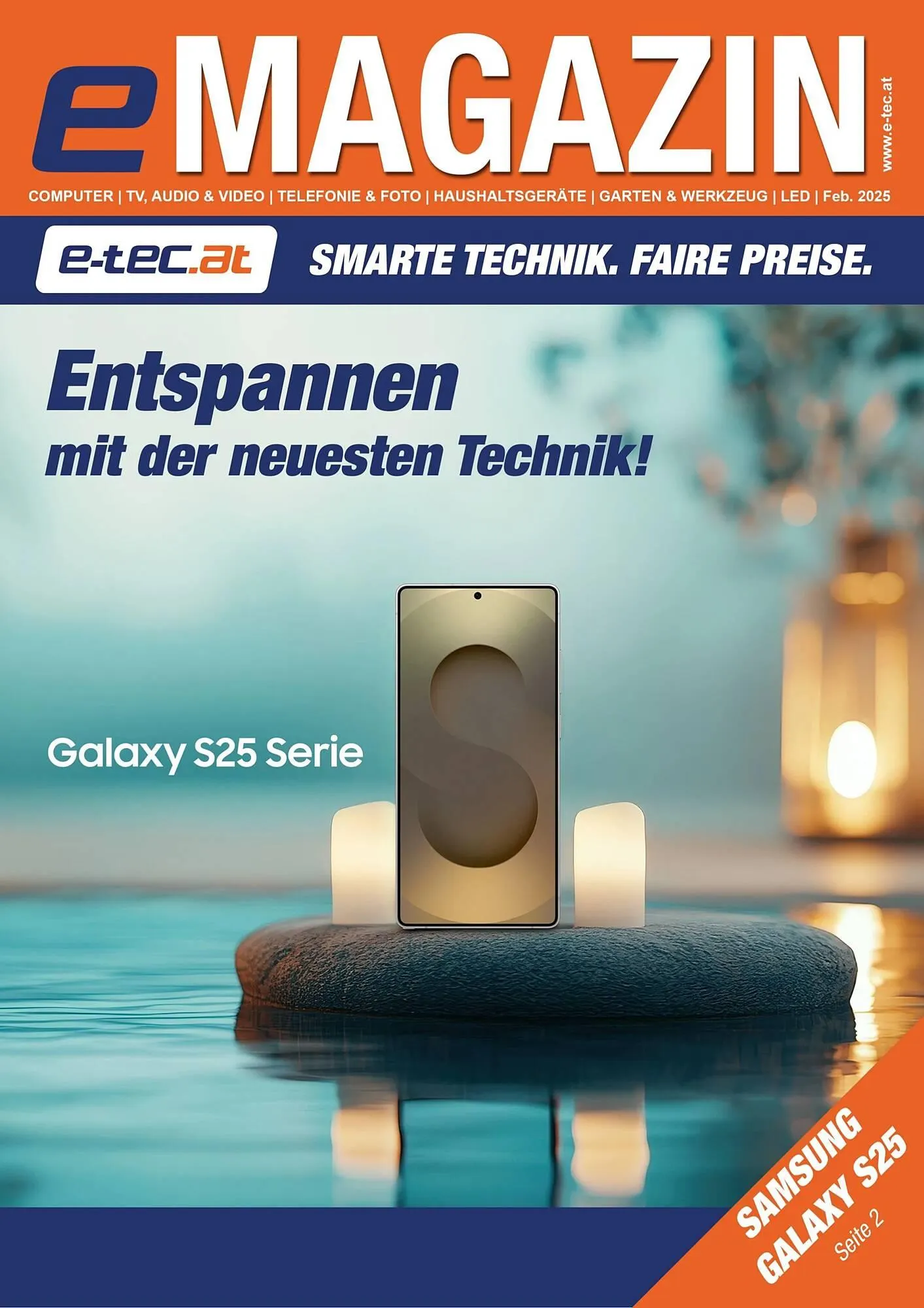 e-tec Flugblatt von 4. Februar bis 1. März 2025 - Flugblätt seite  1
