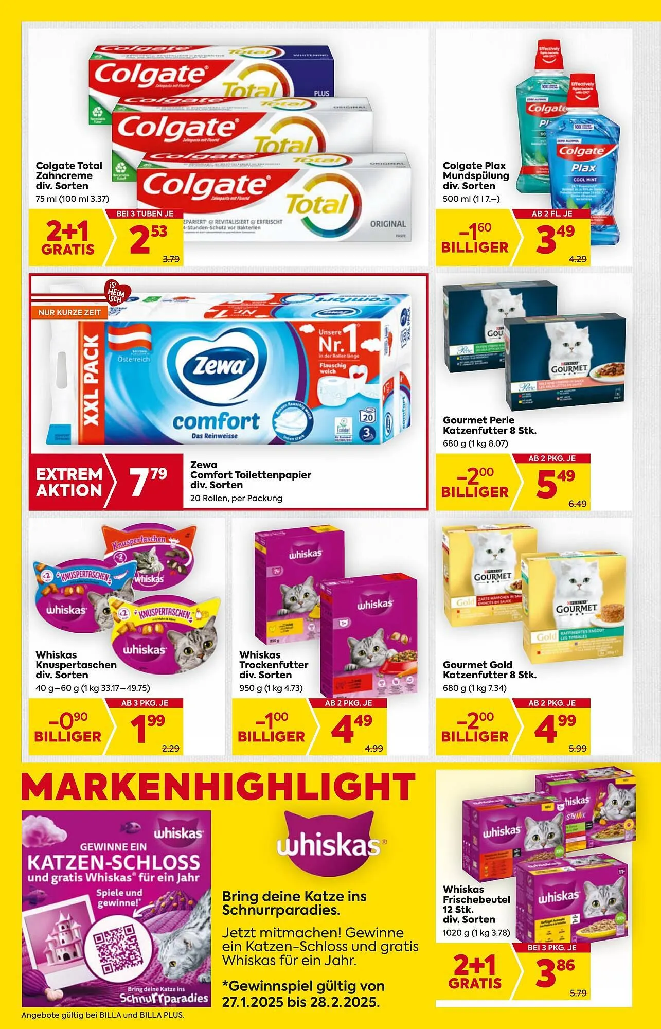 Billa Corso Flugblatt von 30. Jänner bis 5. Februar 2025 - Flugblätt seite 18