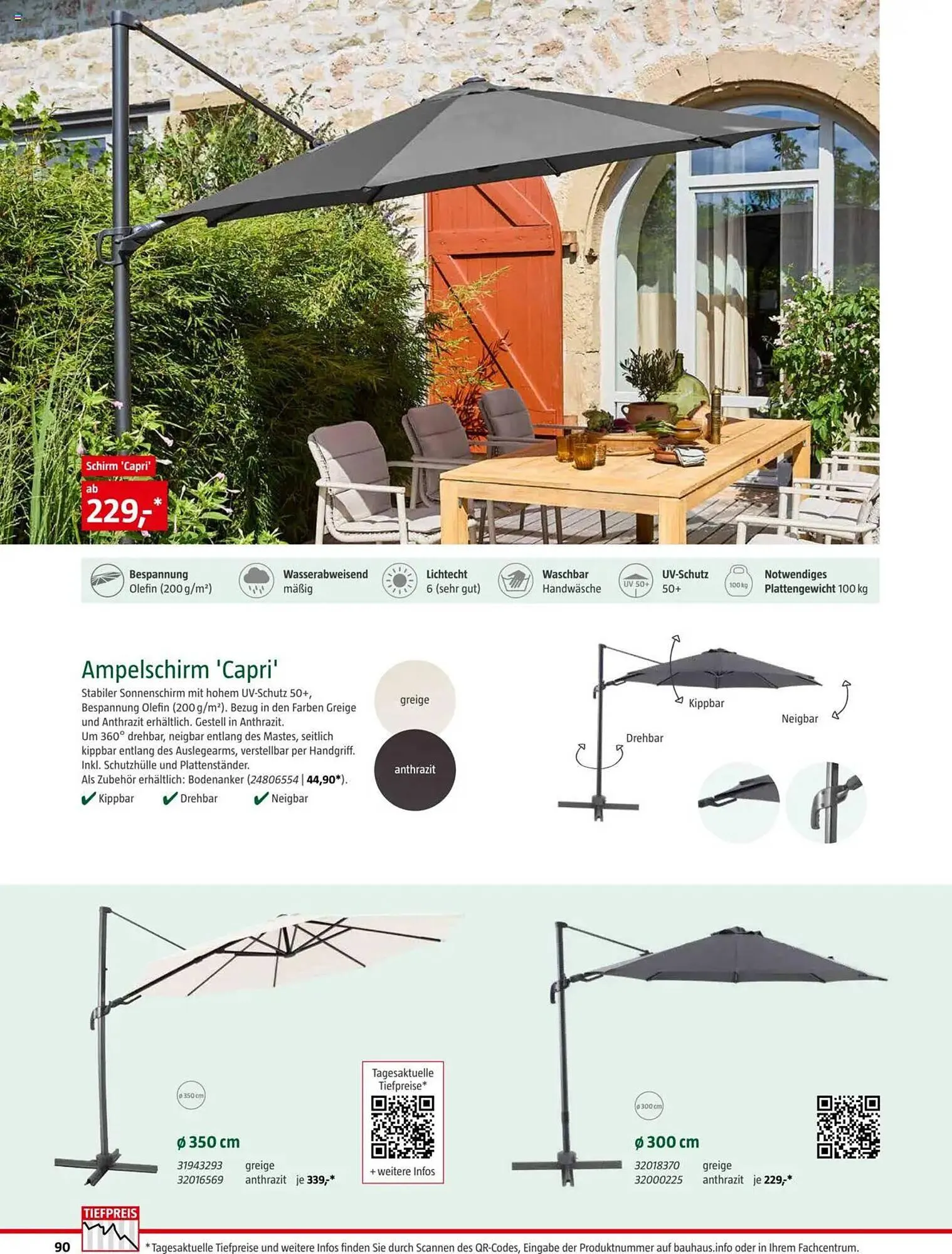 Bauhaus Flugblatt von 4. März bis 4. Jänner 2026 - Flugblätt seite  90