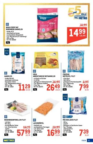 METRO Flugblatt -Profi von 19. März bis 1. April 2026 - Flugblätt seite 21