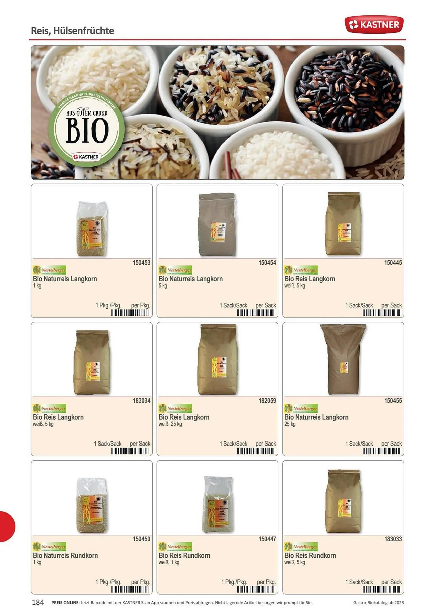 Kastner Flugblatt von 15. September bis 30. Dezember 2023 - Flugblätt seite  186