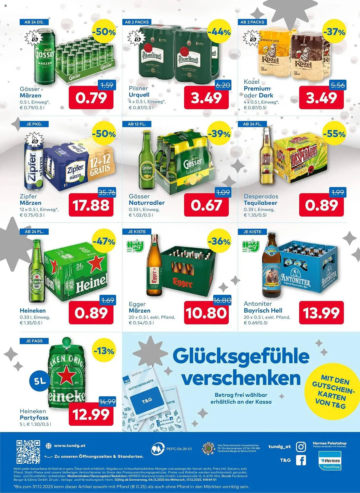 T&G Flugblatt von 4. Dezember bis 17. Dezember 2025 - Flugblätt seite  8