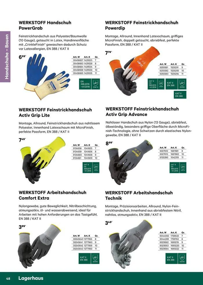 Katalog Bekleidung 2024 von 17. Mai bis 26. Mai 2024 - Flugblätt seite  48