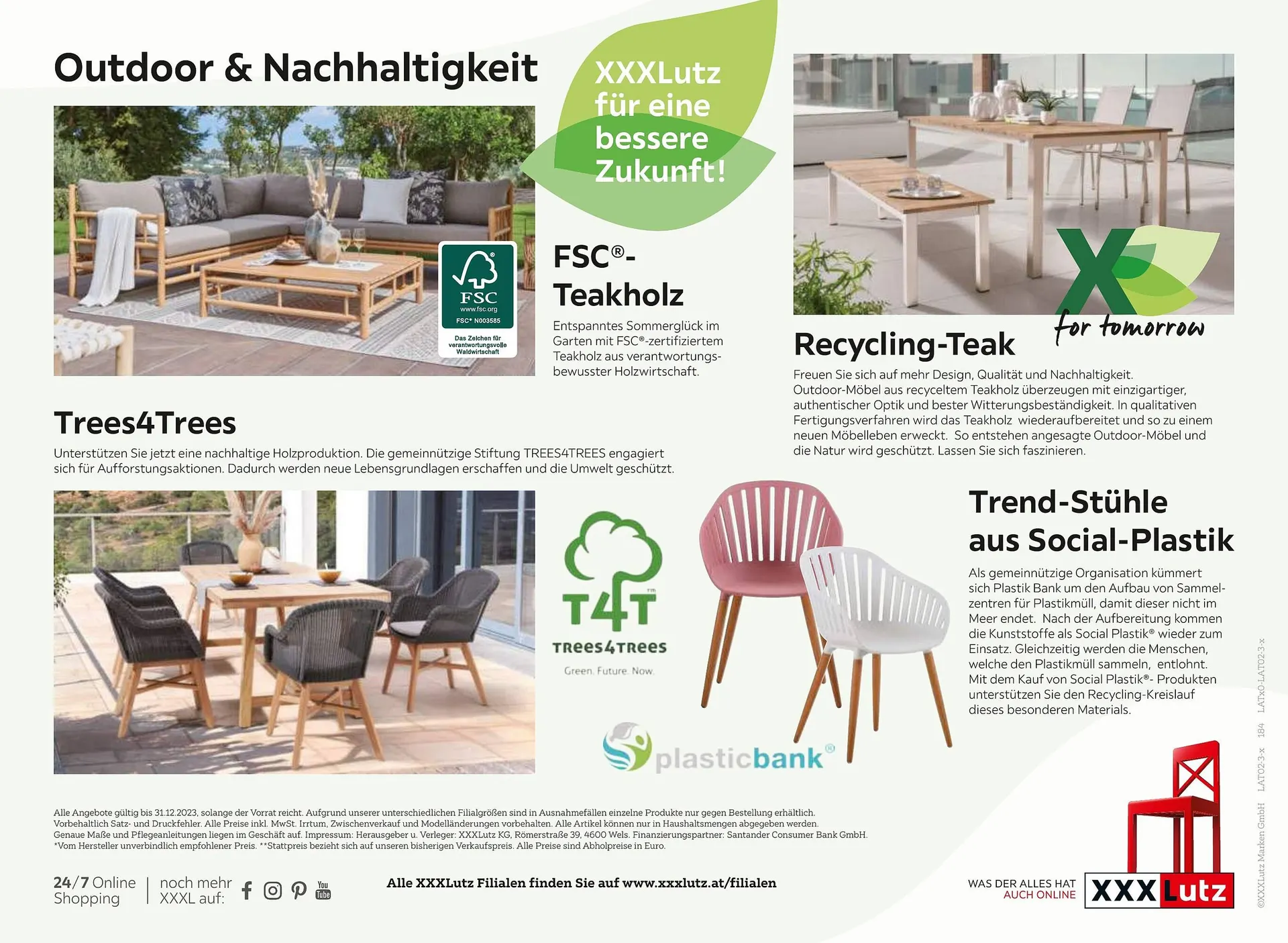 XXXLutz Flugblatt von 1. Juni bis 30. Dezember 2023 - Flugblätt seite  184