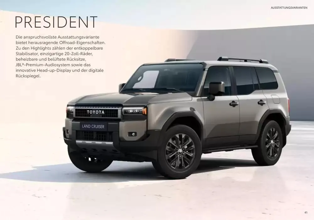 Toyota Land Cruiser von 12. Februar bis 12. Februar 2026 - Flugblätt seite 41