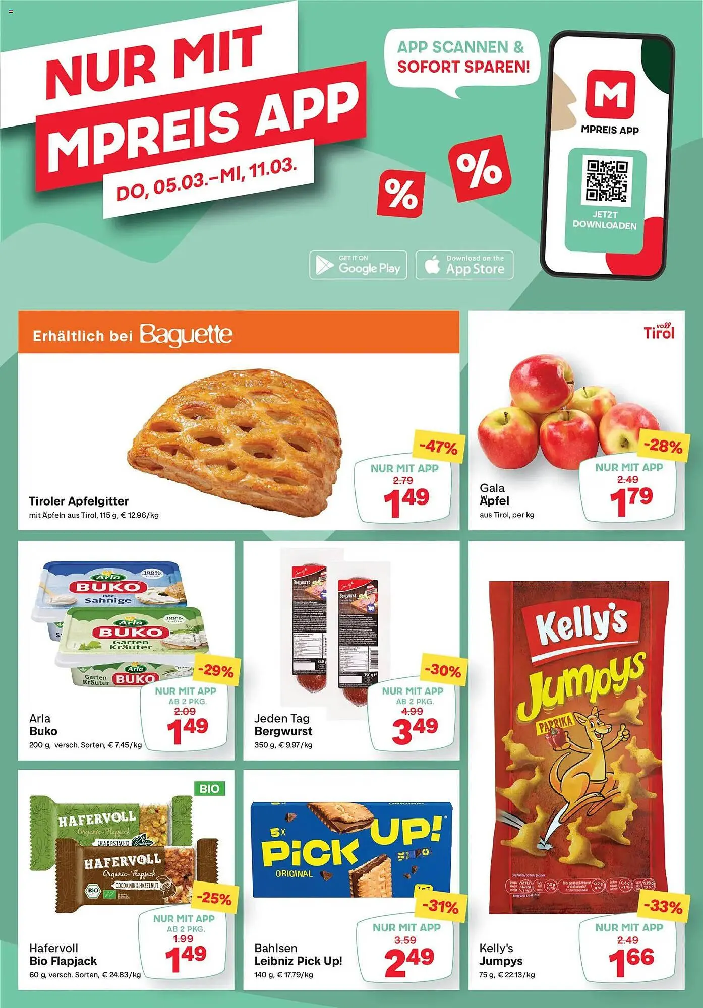 MPreis Flugblatt von 5. März bis 11. März 2026 - Flugblätt seite 13