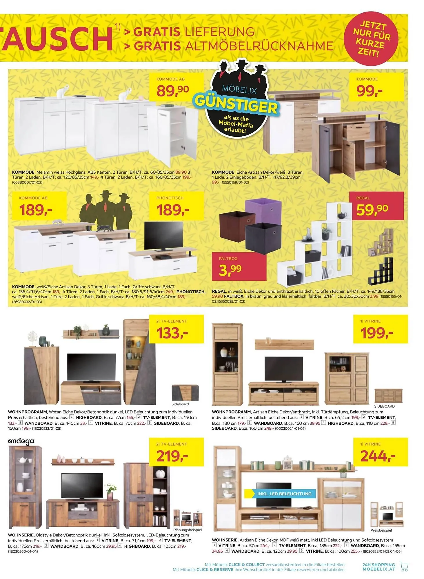 Möbelix Flugblatt von 13. Jänner bis 22. Jänner 2025 - Flugblätt seite 5