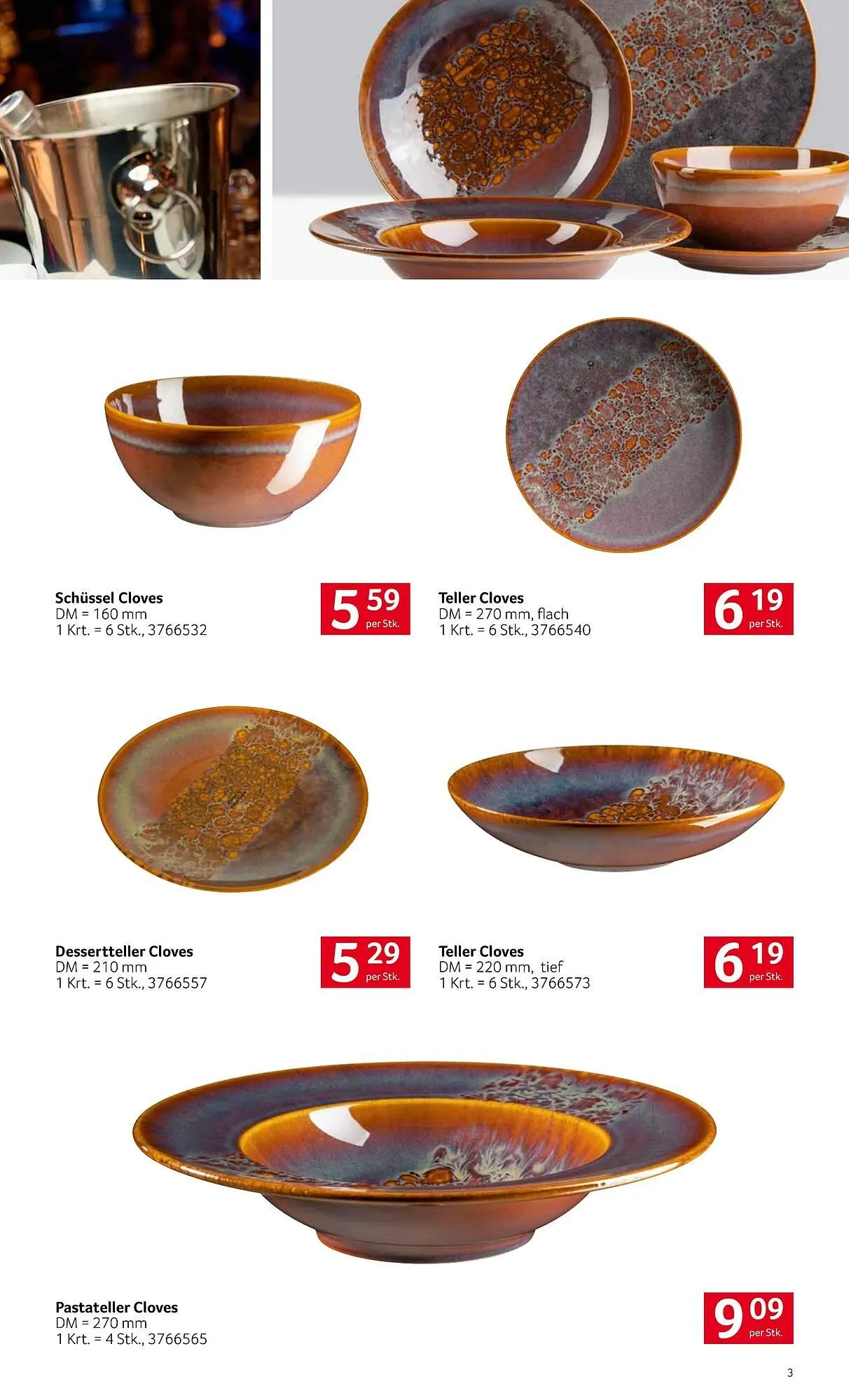 Transgourmet Flugblatt von 26. Oktober bis 27. Dezember 2025 - Flugblätt seite 3