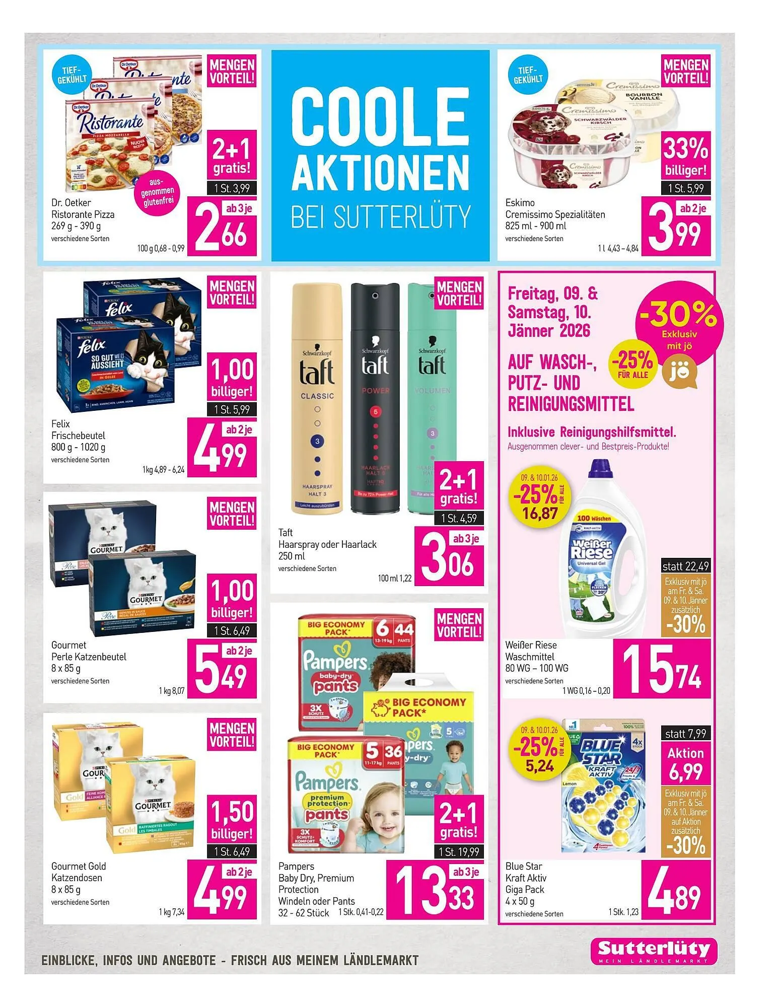 Sutterlüty Flugblatt von 8. Jänner bis 13. Jänner 2026 - Flugblätt seite  19
