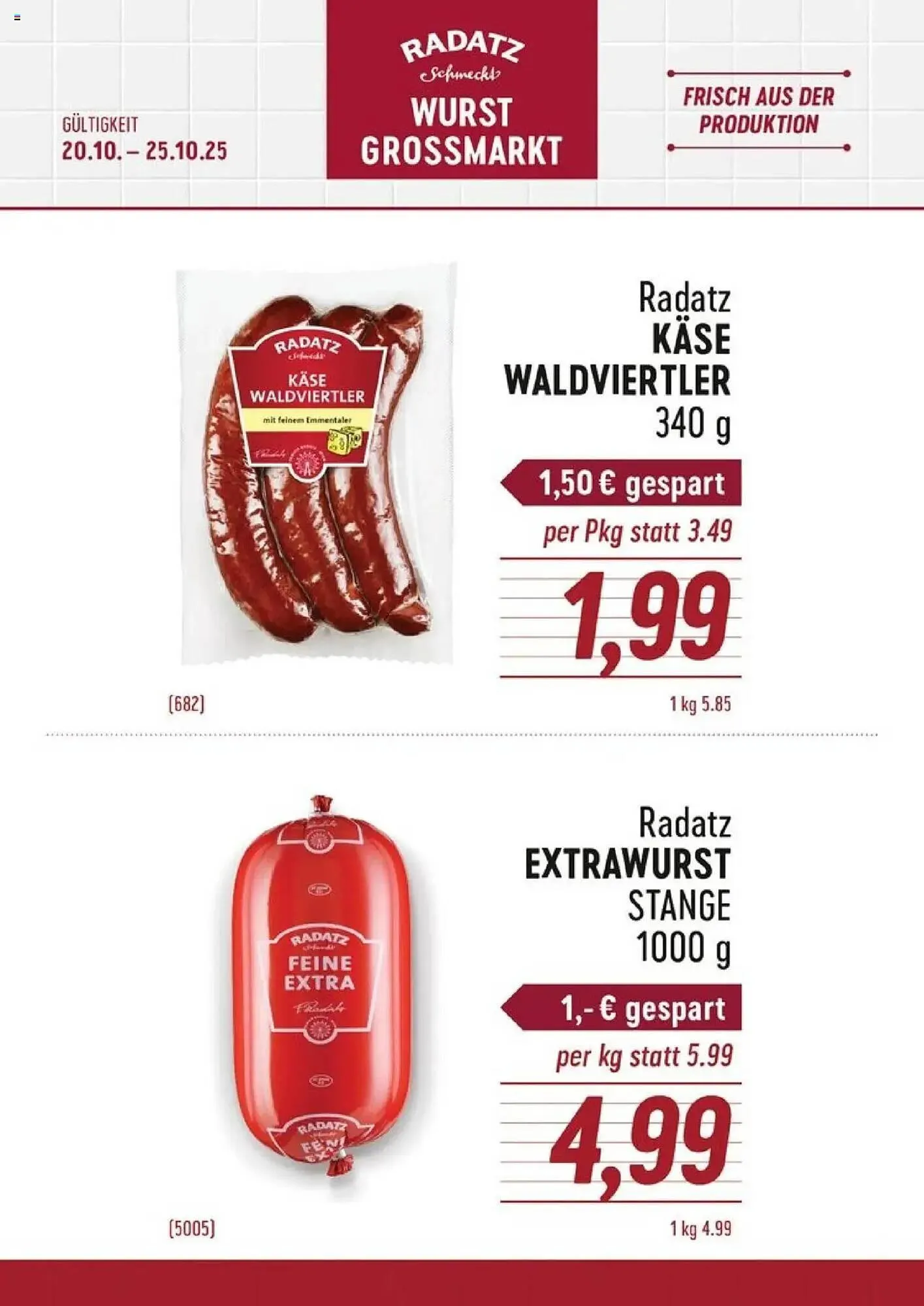 Radatz Flugblatt - 1