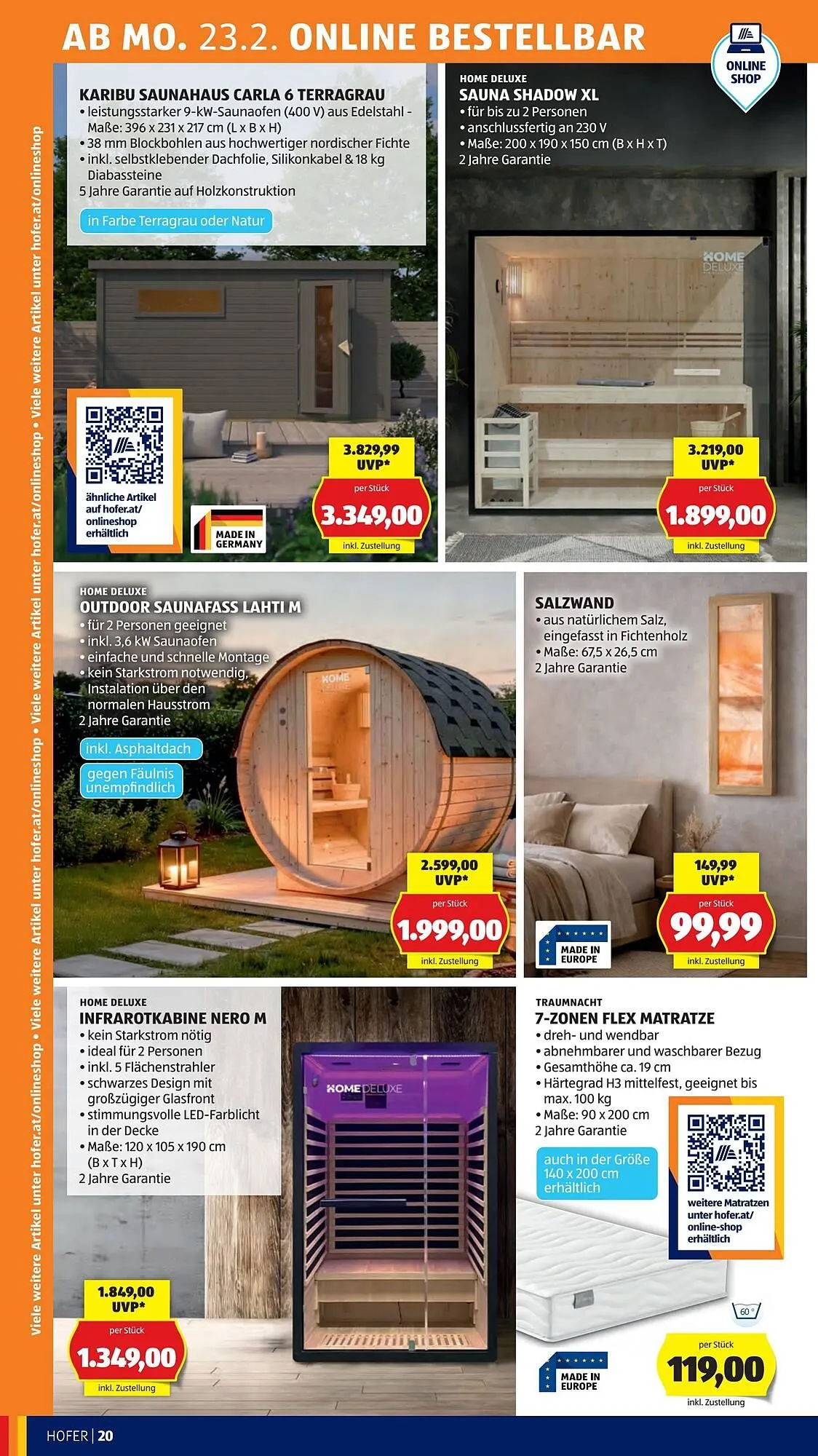 Hofer Flugblatt von 20. Februar bis 1. März 2026 - Flugblätt seite  24