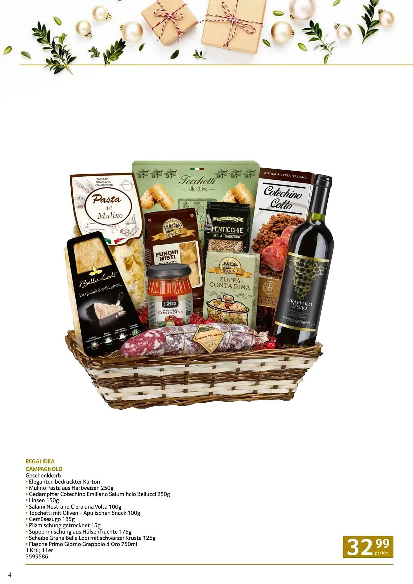 Transgourmet Flugblatt von 13. Oktober bis 25. Dezember 2024 - Flugblätt seite 4