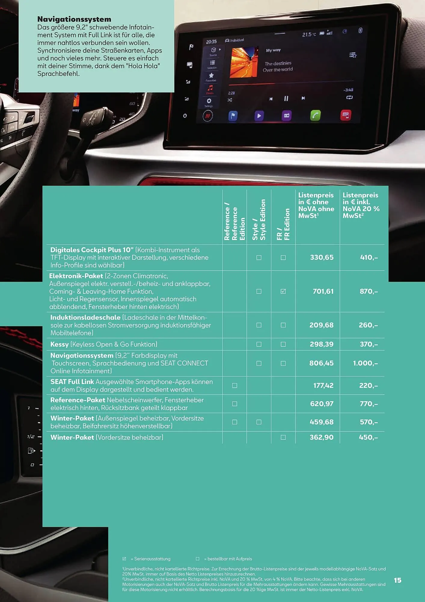 Seat Flugblatt von 28. März bis 12. Jänner 2026 - Flugblätt seite  15