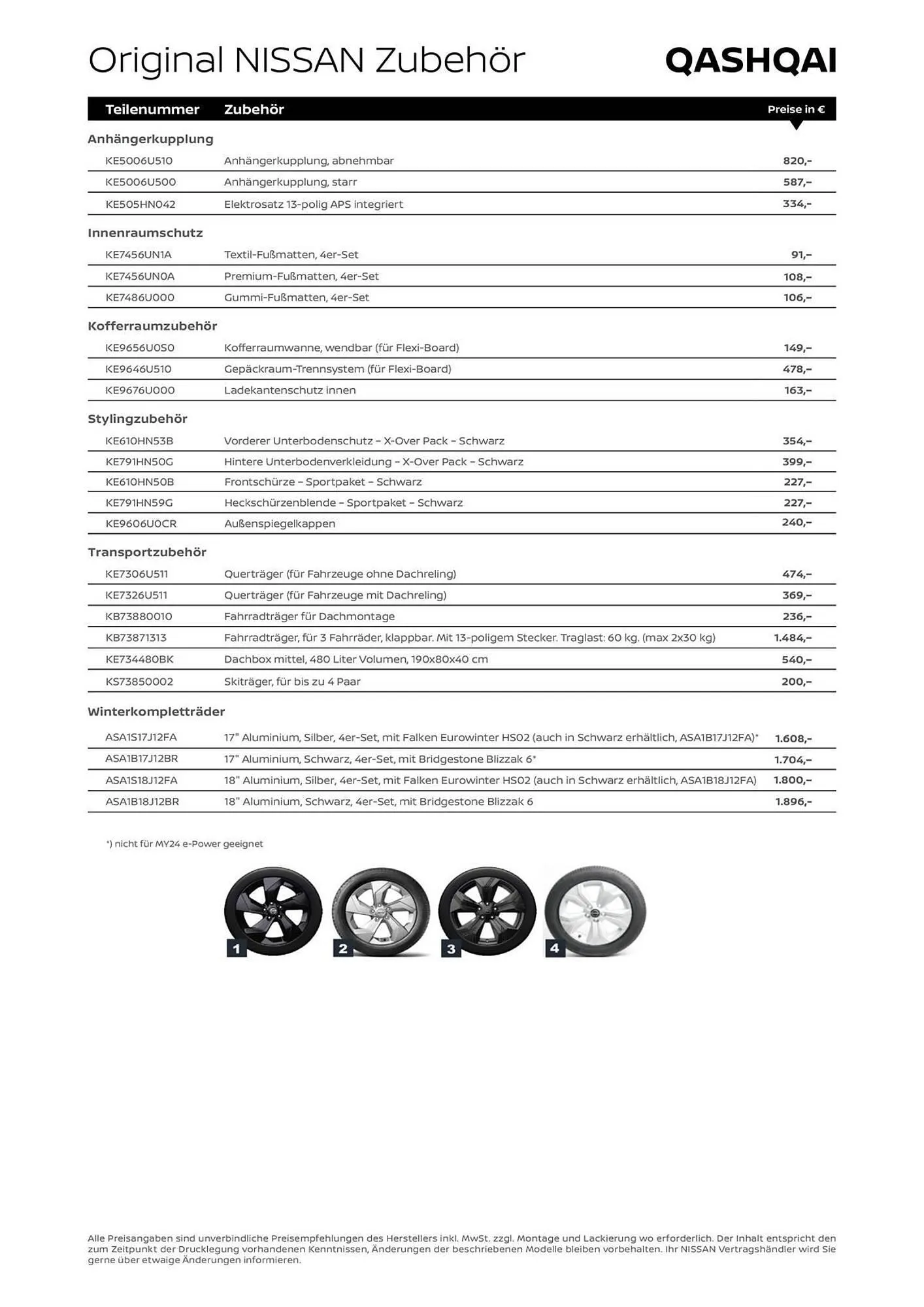 Nissan Flugblatt von 1. August bis 21. Jänner 2026 - Flugblätt seite  7