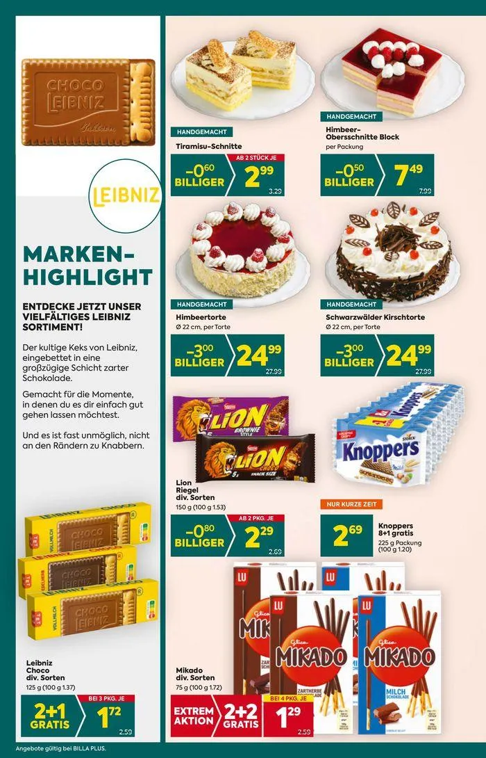 BILLA PLUS Flugblatt von 7. August bis 21. August 2024 - Flugblätt seite 12